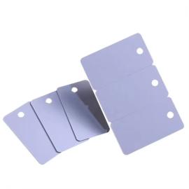 Blank Combo Card 3-up Key Tag