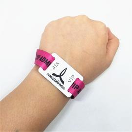 Tk4100 ID Bracelet cloth woven festival wristband