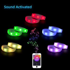 Light Up ID Bracelets LED NFC WristBand